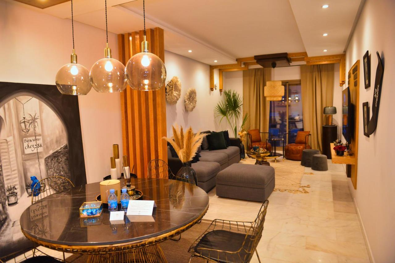 Appartement De Prestige Climatise A L'Hivernage 400M De La Gare มาร์ราเกช ภายนอก รูปภาพ