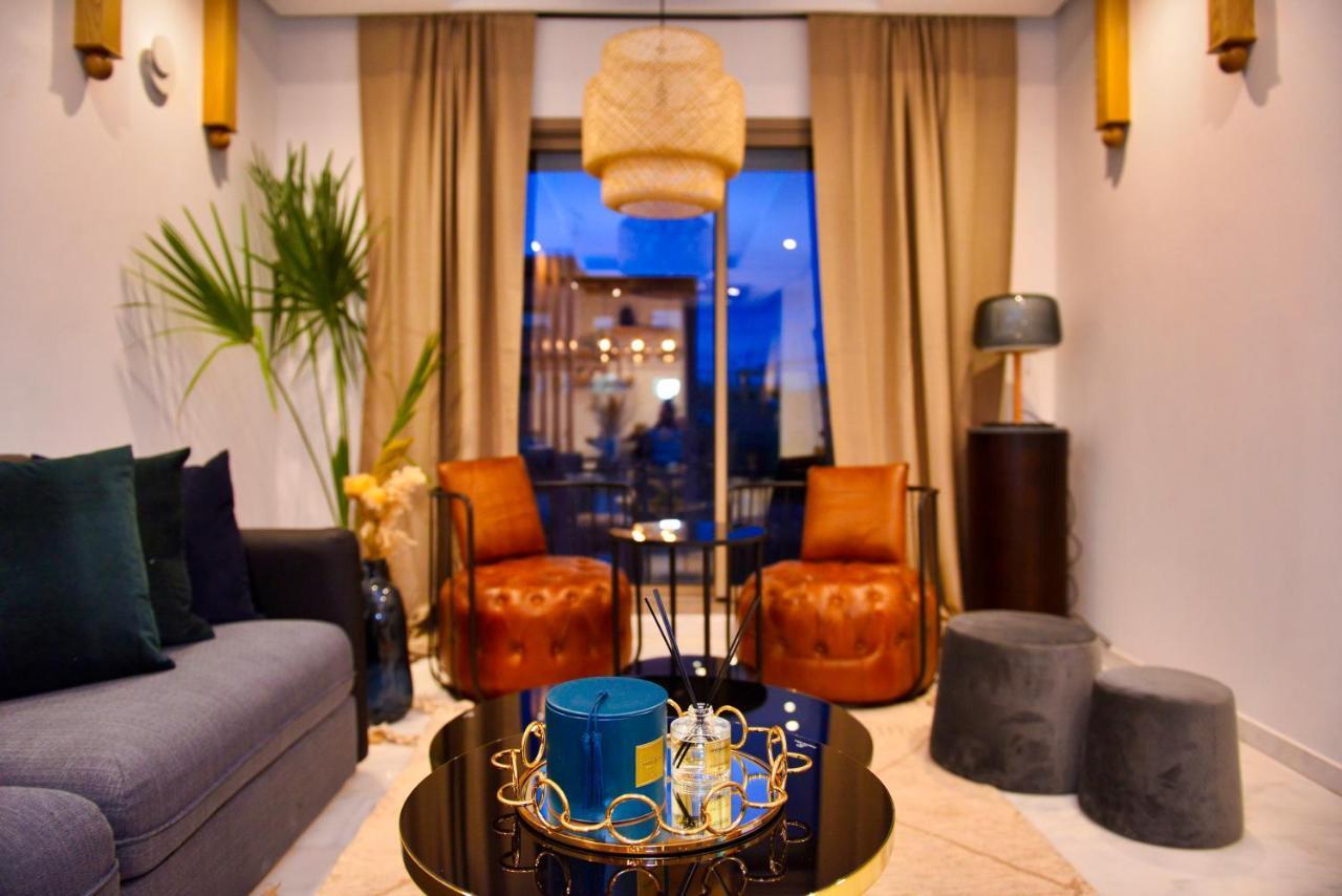 Appartement De Prestige Climatise A L'Hivernage 400M De La Gare มาร์ราเกช ภายนอก รูปภาพ