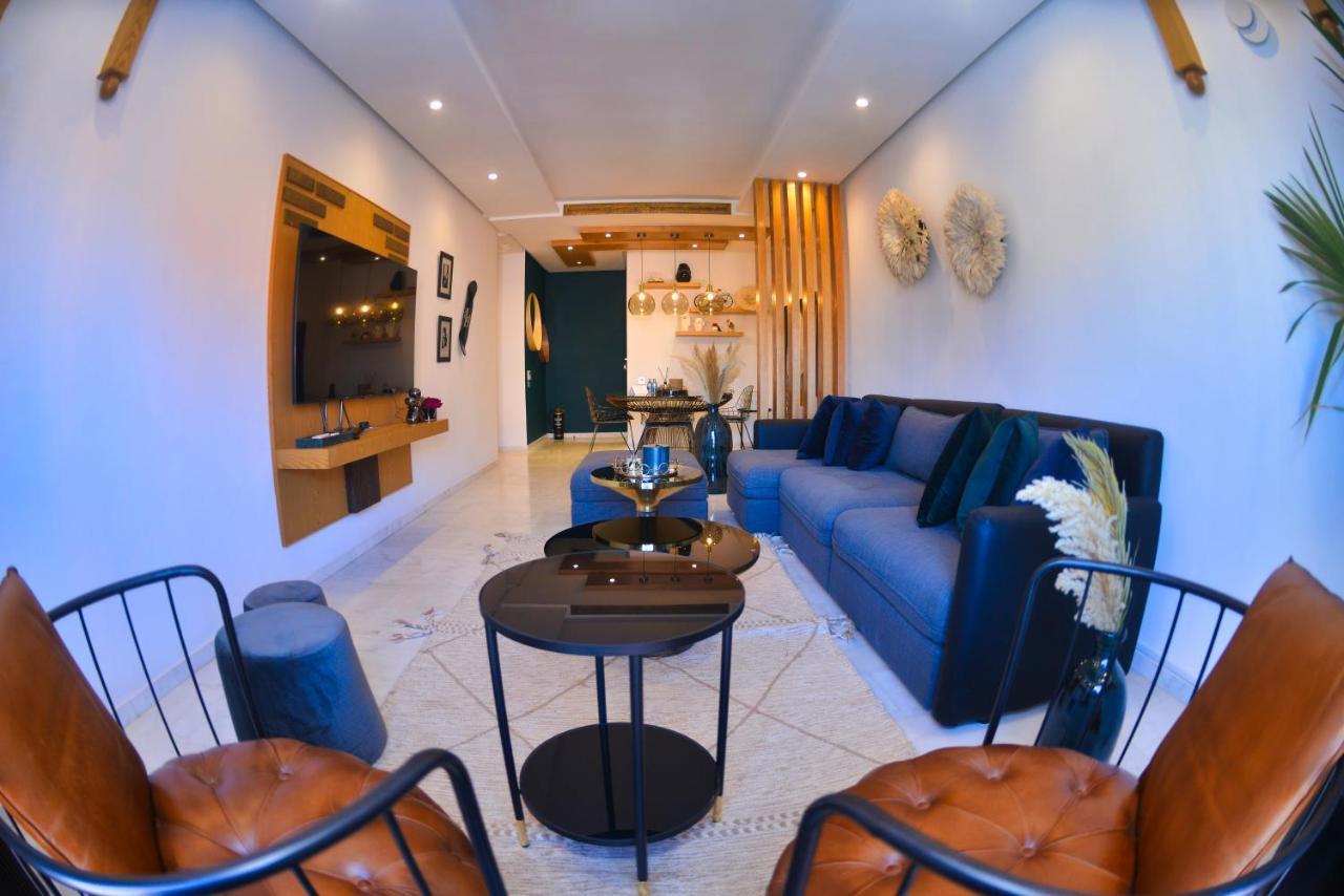Appartement De Prestige Climatise A L'Hivernage 400M De La Gare มาร์ราเกช ภายนอก รูปภาพ